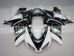 Kawasaki NINJA ZX10R 2006-2007 Injection ABS Fairing - Monster - Black White - MFS4009 - Fairings Kit