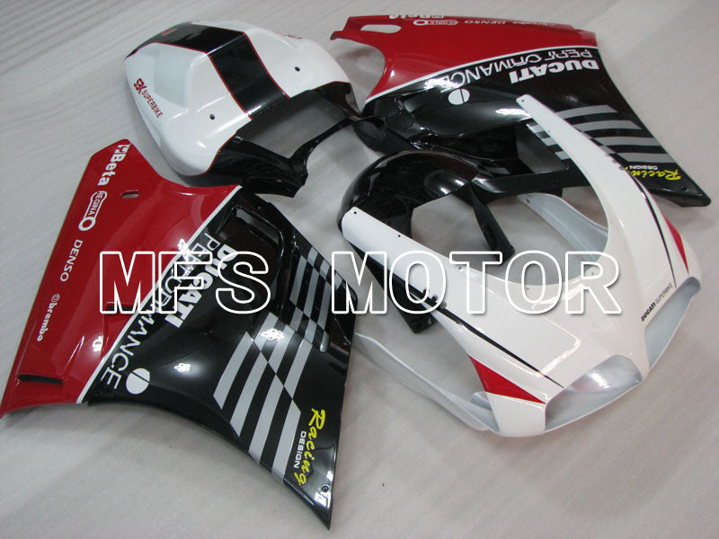 Ducati 916 1994-1998 Injection ABS Fairing - Performance - Black White - MFS4016 - Fairings Kit