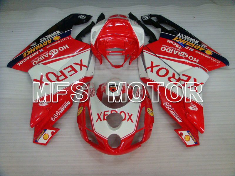 Ducati 749 / 999 2003-2004 Injection ABS Fairing - Xerox - Red White - MFS4018 - Fairings Kit