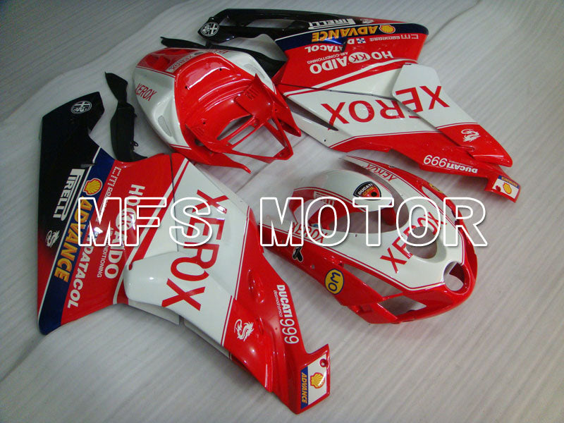 Ducati 749 / 999 2003-2004 Injection ABS Fairing - Xerox - Red White - MFS4018 - Fairings Kit