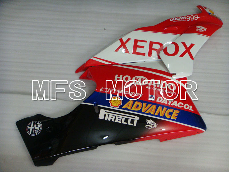 Ducati 749 / 999 2003-2004 Injection ABS Fairing - Xerox - Red White - MFS4018 - Fairings Kit