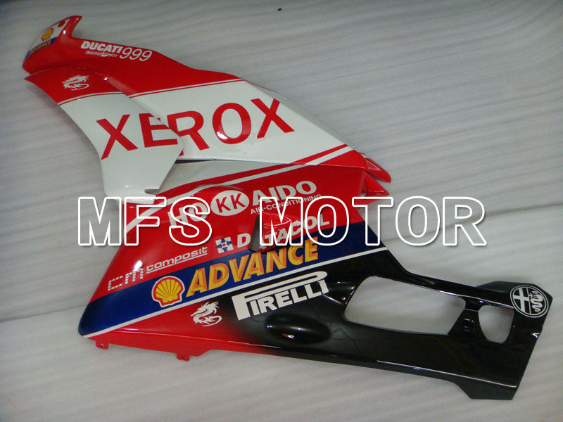 Ducati 749 / 999 2003-2004 Injection ABS Fairing - Xerox - Red White - MFS4018 - Fairings Kit