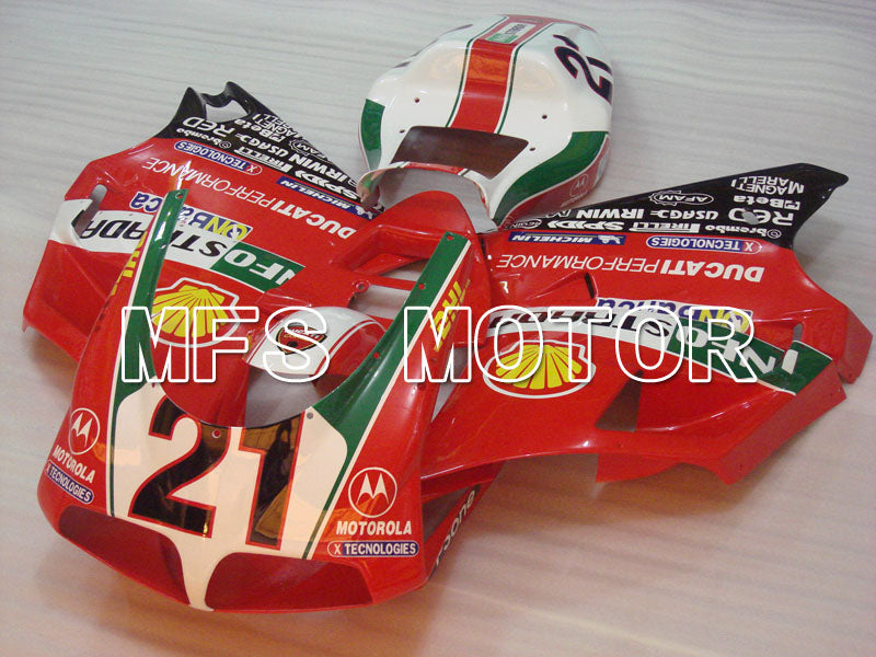 Ducati 916 1994-1998 Injection ABS Fairing - INFO STRADA - Red - MFS4043 - Fairings Kit