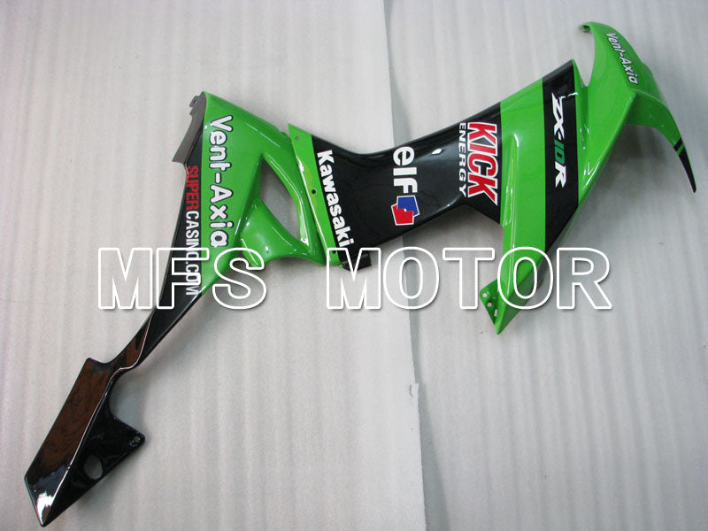 Kawasaki NINJA ZX10R 2008-2010 Injection ABS Fairing - Others - Black Green - MFS4050 - Fairings Kit