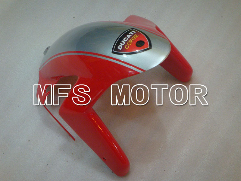 Ducati 749 / 999 2005-2006 Injection ABS Fairing - Factory Style - Red Silver - MFS4054 - Fairings Kit