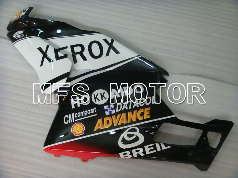 Ducati 749 / 999 2005-2006 Injection ABS Fairing - Xerox - Black White - MFS4059 - Fairings Kit