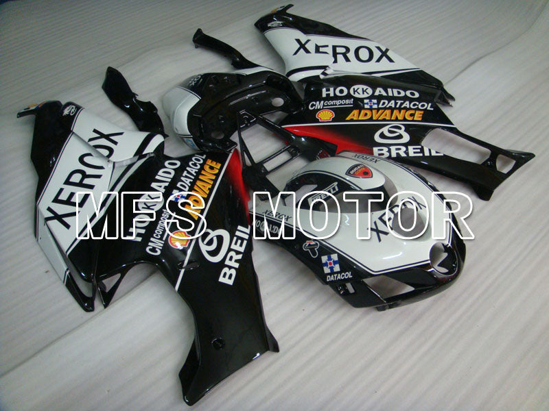 Ducati 749 / 999 2005-2006 Injection ABS Fairing - Xerox - Black White - MFS4059 - Fairings Kit
