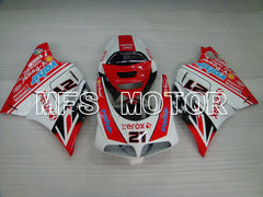 Ducati 916 1994-1998 Injection ABS Fairing - Xerox - Red White - MFS4060 - Fairings Kit