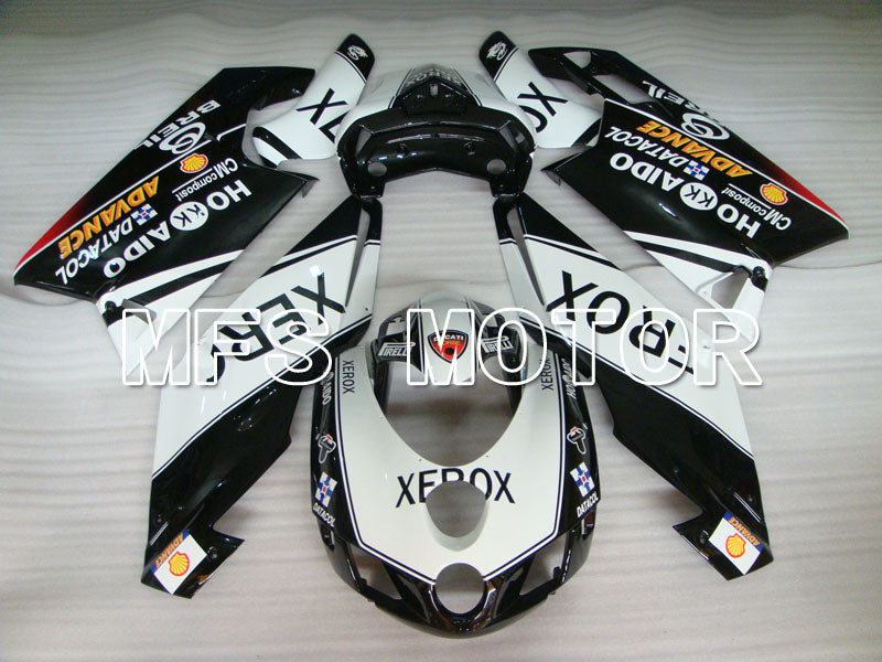 Ducati 749 / 999 2005-2006 Injection ABS Fairing - Xerox - Black White - MFS4069 - Fairings Kit