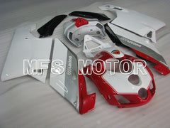 Ducati 749 / 999 2005-2006 Injection ABS Fairing - Factory Style - Red Silver White - MFS4079 - Fairings Kit