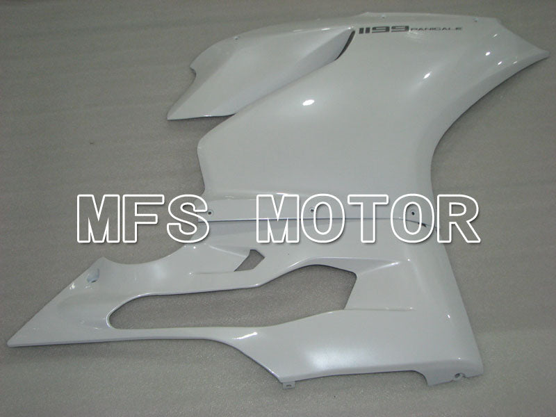 Ducati 1199 2011-2014 Injection ABS Fairing - Factory Style - White - MFS4091 - Fairings Kit