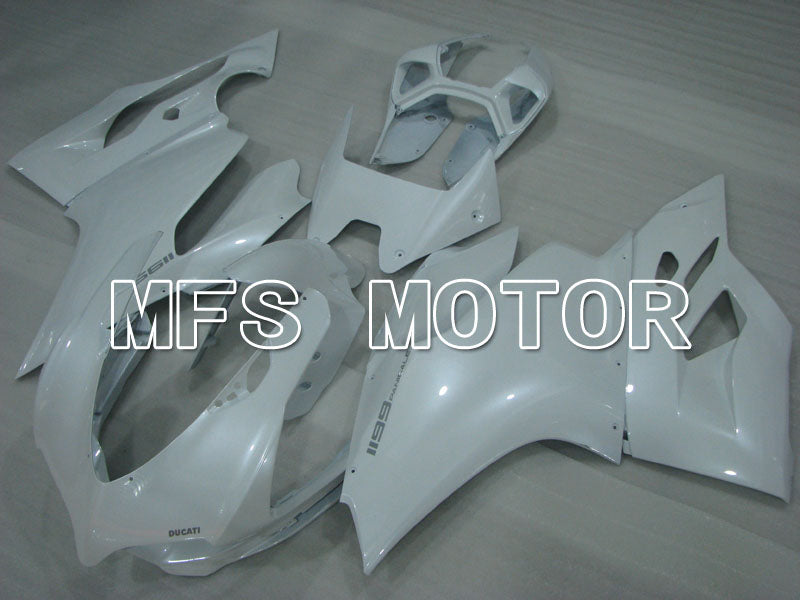 Ducati 1199 2011-2014 Injection ABS Fairing - Factory Style - White - MFS4091 - Fairings Kit