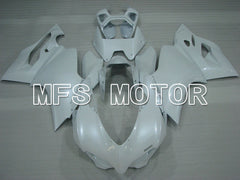 Ducati 1199 2011-2014 Injection ABS Fairing - Factory Style - White - MFS4091 - Fairings Kit