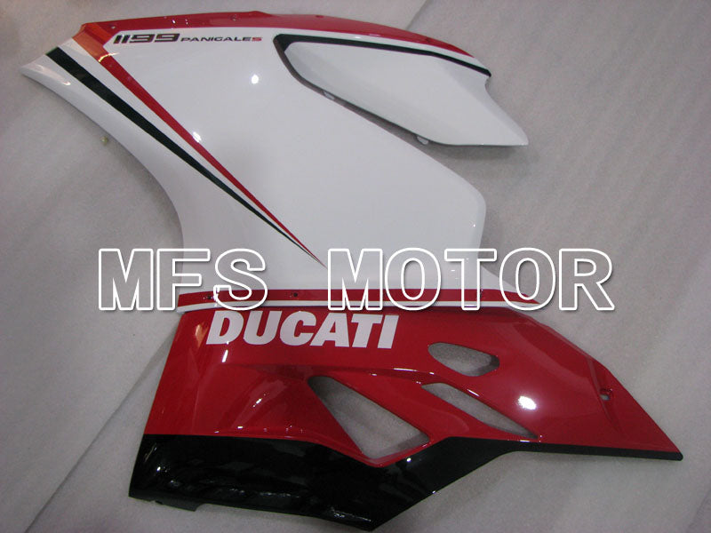 Ducati 1199 2011-2014 Injection ABS Fairing - Factory Style - Red White - MFS4094 - Fairings Kit