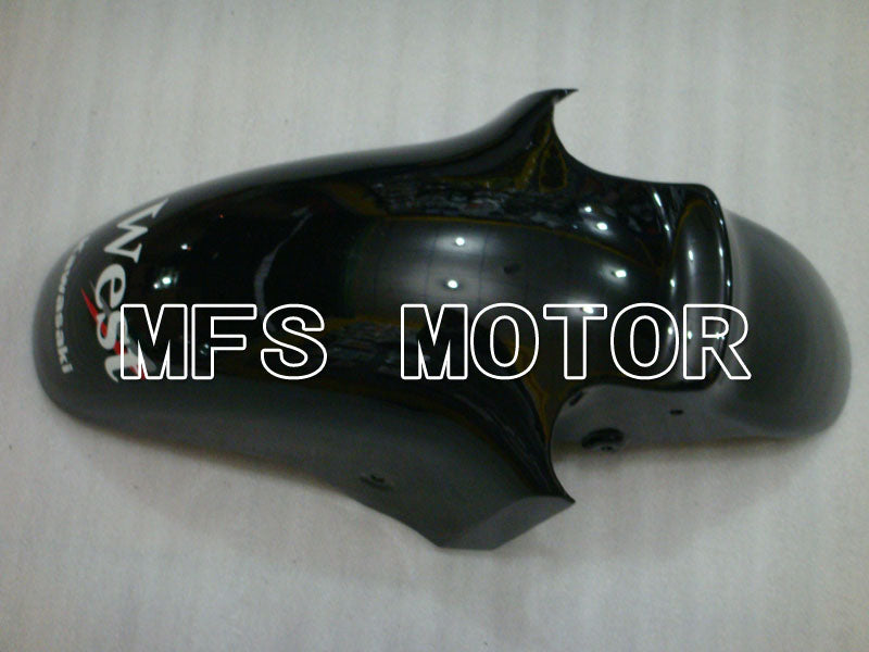 Kawasaki NINJA ZX12R 2000-2001 Injection ABS Fairing - West - Black White - MFS4097 - Fairings Kit