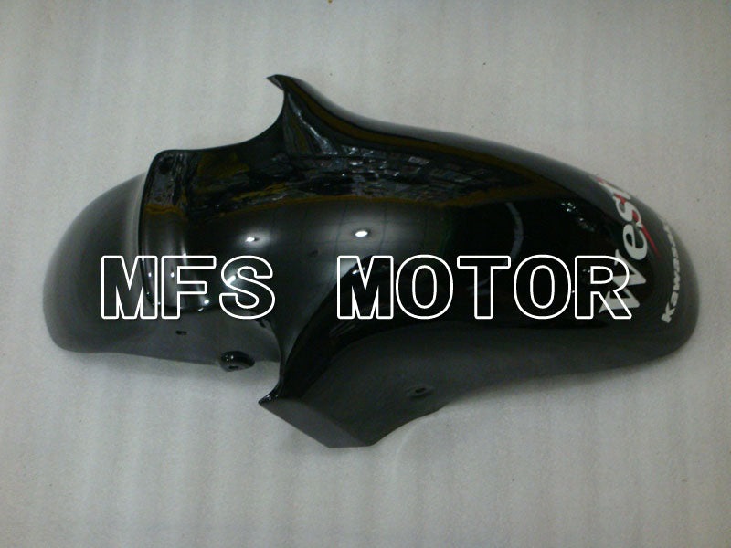 Kawasaki NINJA ZX12R 2000-2001 Injection ABS Fairing - West - Black White - MFS4097 - Fairings Kit