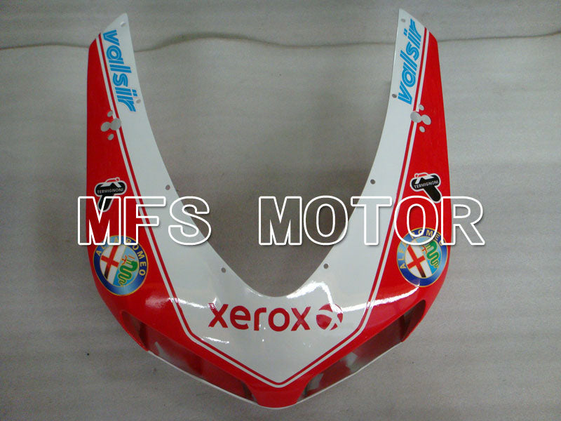 Ducati 848 / 1098 / 1198 2007-2011 Injection ABS Fairing - Xerox - Red White - MFS4106 - Fairings Kit