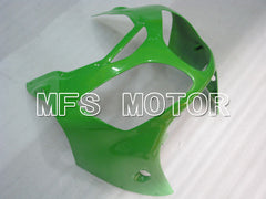 Kawasaki NINJA ZX12R 2000-2001 Injection ABS Fairing - Factory Style - Black Green - MFS4110 - Fairings Kit