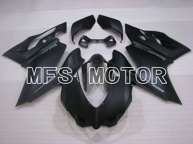 Ducati 1199 2011-2014 Injection ABS Fairing - Factory Style - Black Matte - MFS4111 - Fairings Kit
