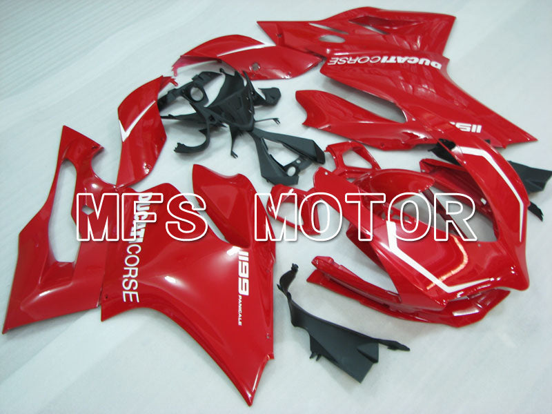 Ducati 1199 2011-2014 Injection ABS Fairing - Factory Style - Red - MFS4114 - Fairings Kit