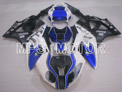 BMW S1000RR 2009-2014 Injection ABS Fairing - Factory Style - Black White Blue - MFS4157 - Fairings Kit