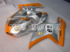 Ducati 848 / 1098 / 1198 2007-2011 Injection ABS Fairing - Gulf - Orange Silver - MFS4149 - Fairings Kit