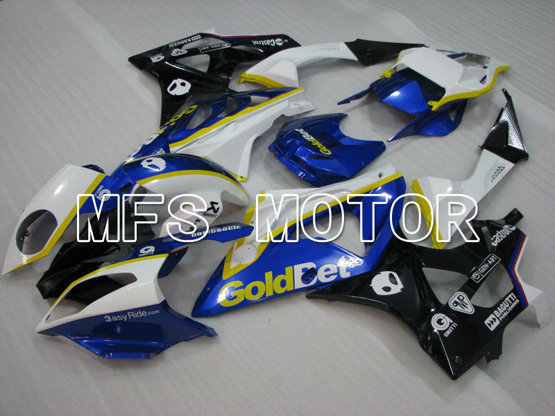BMW S1000RR 2009-2014 Injection ABS Fairing - Factory Style - Black White Blue - MFS4150 - Fairings Kit