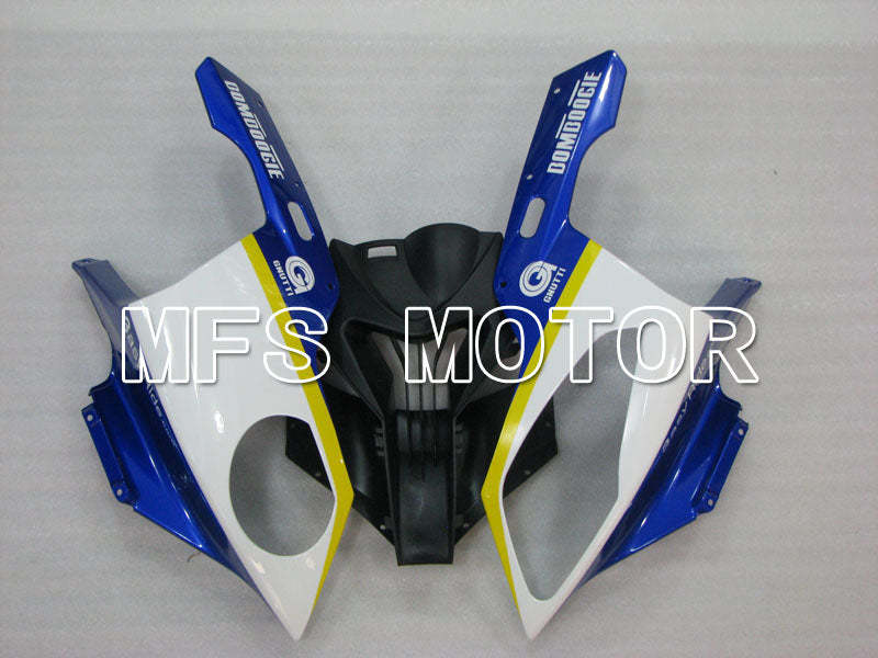 BMW S1000RR 2009-2014 Injection ABS Fairing - Factory Style - Black White Blue - MFS4150 - Fairings Kit