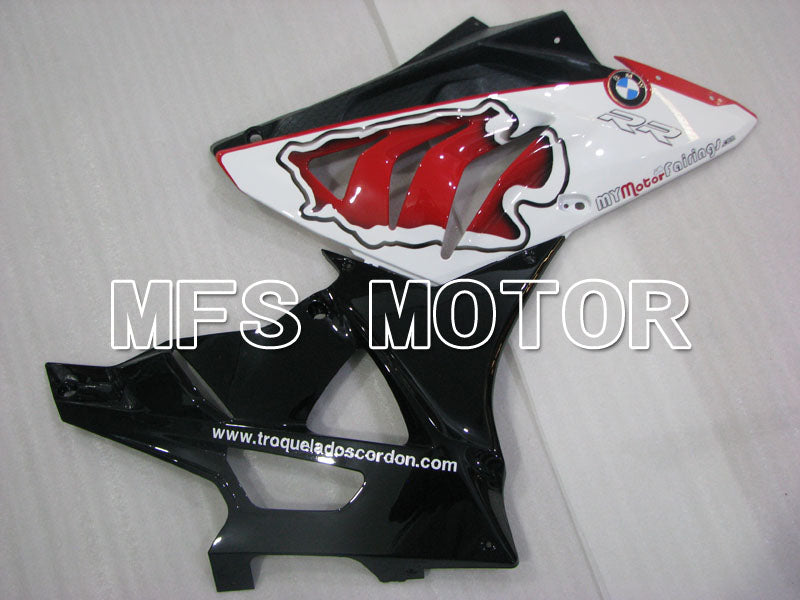 BMW S1000RR 2009-2014 Injection ABS Fairing - Factory Style - Black White - MFS4165 - Fairings Kit