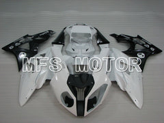 BMW S1000RR 2009-2014 Injection ABS Fairing - Factory Style - Black White - MFS4166 - Fairings Kit