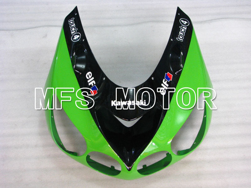 Kawasaki NINJA ZX14R 2006-2011 Injection ABS Fairing - Monster - Black Green - MFS4168 - Fairings Kit
