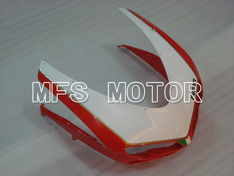 Ducati 848 / 1098 / 1198 2007-2011 Injection ABS Fairing - Factory Style - Red White - MFS4177 - Fairings Kit