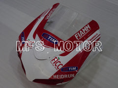 Ducati 848 / 1098 / 1198 2007-2011 Injection ABS Fairing - FIAMM - Red White - MFS4180 - Fairings Kit