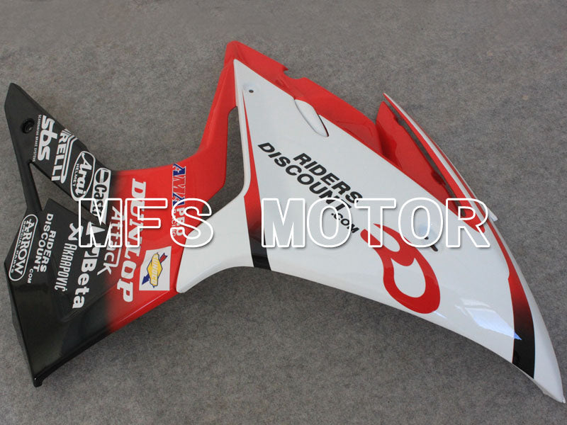 Triumph Daytona 675 2013-2016 Injection ABS Fairing - DUNLOP - Red White - MFS4227 - Fairings Kit