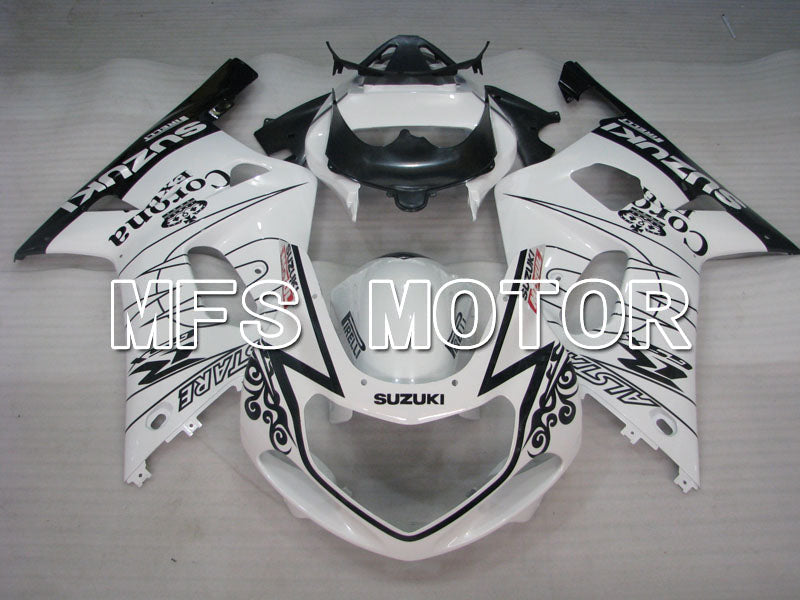 Suzuki GSXR1000 2000-2002 Injection ABS Fairing - MOTUL - Black White - MFS4243 - Fairings Kit