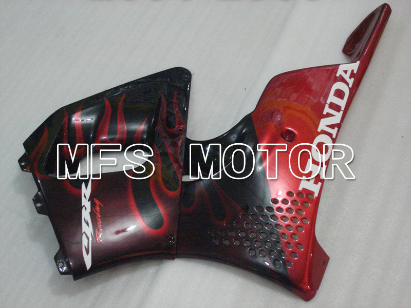 Honda CBR900RR 893 1992-1993 ABS Fairing - Flame - Black Red wine color - MFS4234 - Fairings Kit