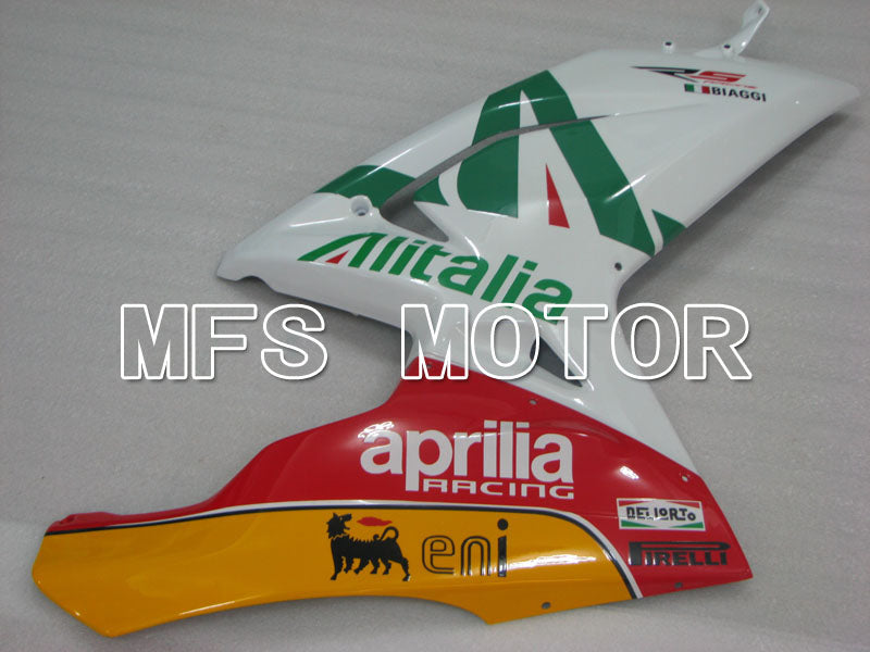Aprilia RS125 2006-2011 Injection ABS Fairing - Alitalia - Red White - MFS4258 - Fairings Kit