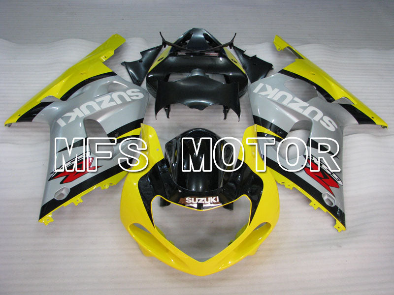 Suzuki GSXR1000 2000-2002 Injection ABS Fairing - Factory Style - Yellow Silver - MFS4259 - Fairings Kit