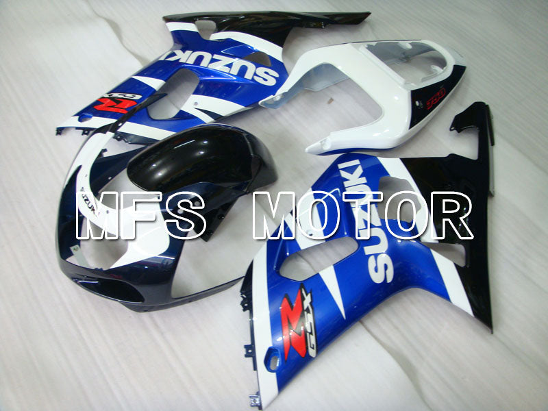 Suzuki GSXR1000 2000-2002 Injection ABS Fairing - Factory Style - Blue White - MFS4265 - Fairings Kit