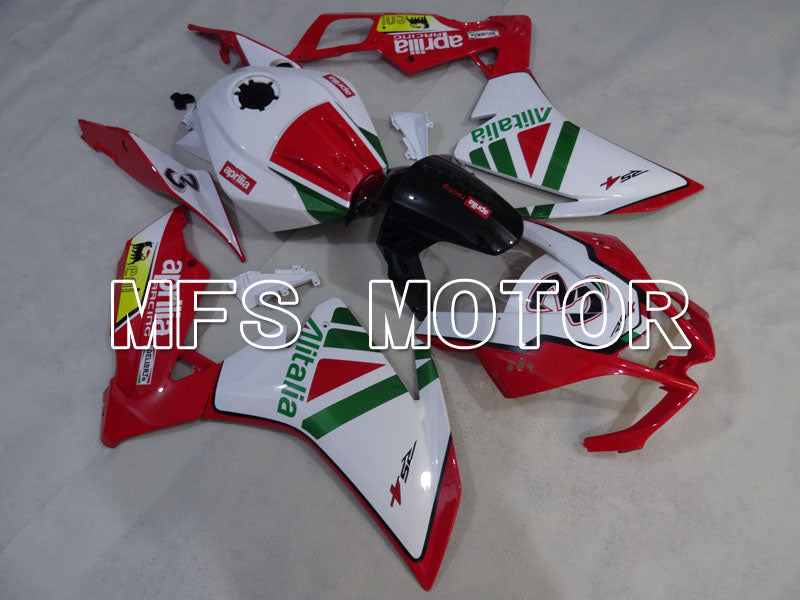 Aprilia RS125 2012-2014 Injection ABS Fairing - Alitalia - Red White - MFS4270 - Fairings Kit