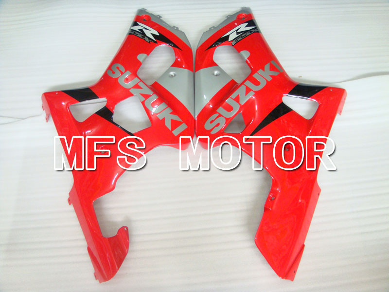 Suzuki GSXR1000 2000-2002 Injection ABS Fairing - Factory Style - Silver Red - MFS4278 - Fairings Kit