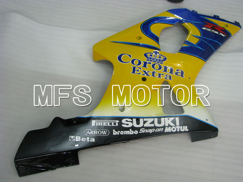 Suzuki GSXR1000 2000-2002 Injection ABS Fairing - MOTUL - Blue Yellow - MFS4285 - Fairings Kit