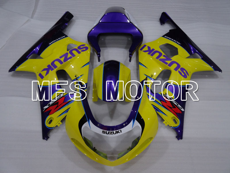 Suzuki GSXR1000 2000-2002 Injection ABS Fairing - Factory Style - Yellow Purple - MFS4295 - Fairings Kit