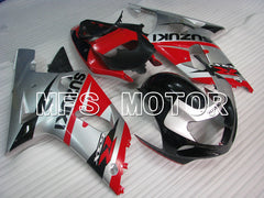 Suzuki GSXR1000 2000-2002 Injection ABS Fairing - Factory Style - Red Silver - MFS4315 - Fairings Kit