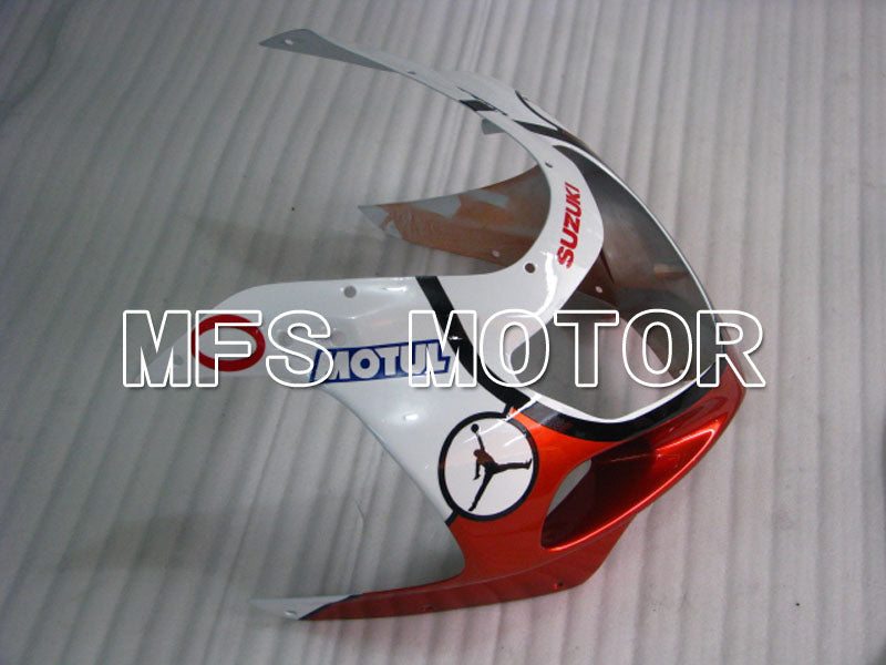 Suzuki GSXR1000 2000-2002 Injection ABS Fairing - Jordan - Orange White - MFS4326 - Fairings Kit