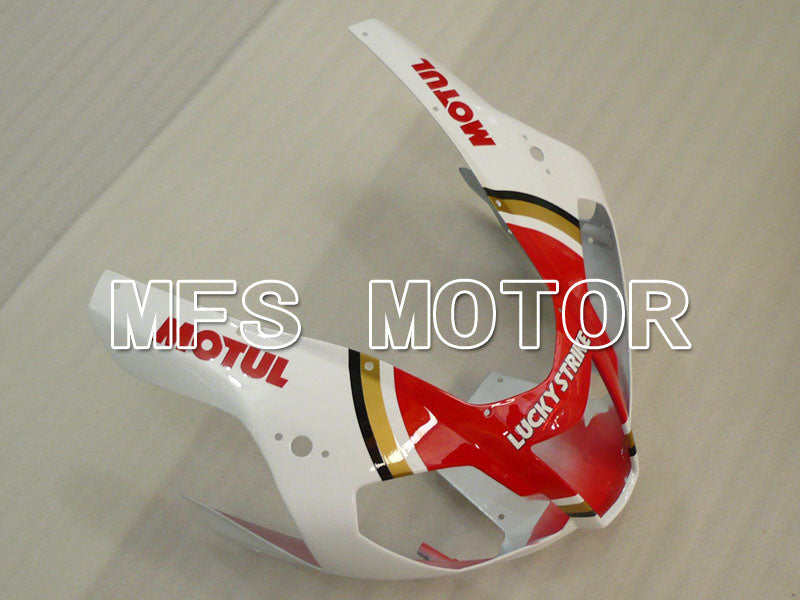 Aprilia RSV 1000 R 2004-2009 ABS Fairing - Lucky Strike - White Red - MFS4331 - Fairings Kit