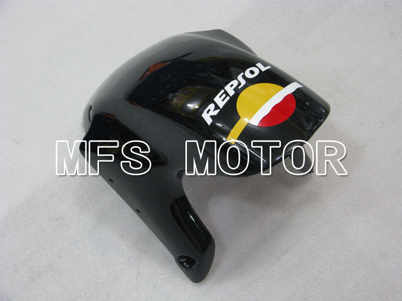 Aprilia RSV 1000 R 2004-2009 ABS Fairing - Repsol - Black Red Orange - MFS4334 - Fairings Kit