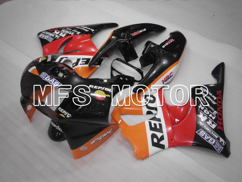 Honda CBR900RR 919 1998-1999 ABS Fairing - Repsol - Black Red Orange - MFS4342 - Fairings Kit
