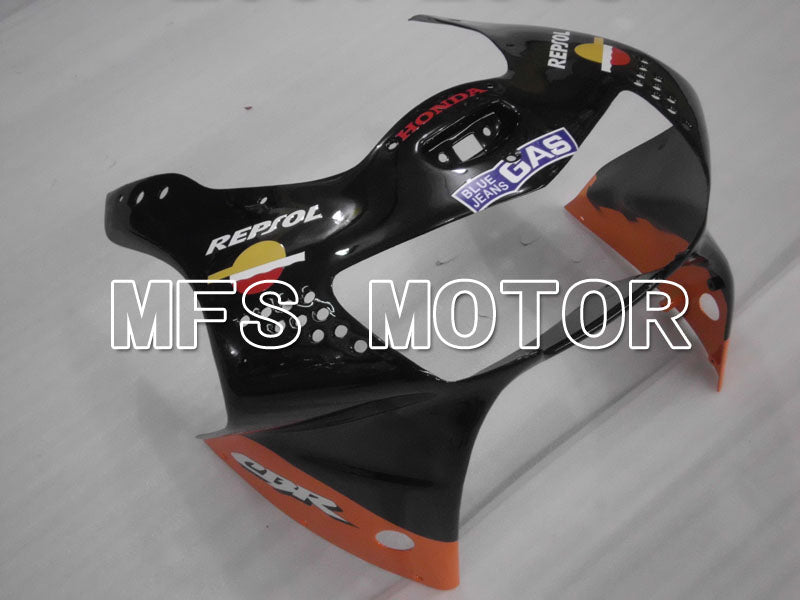 Honda CBR900RR 919 1998-1999 ABS Fairing - Repsol - Black Red Orange - MFS4342 - Fairings Kit