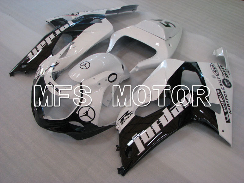 Suzuki GSXR1000 2000-2002 Injection ABS Fairing - Jordan - Black White - MFS4350 - Fairings Kit